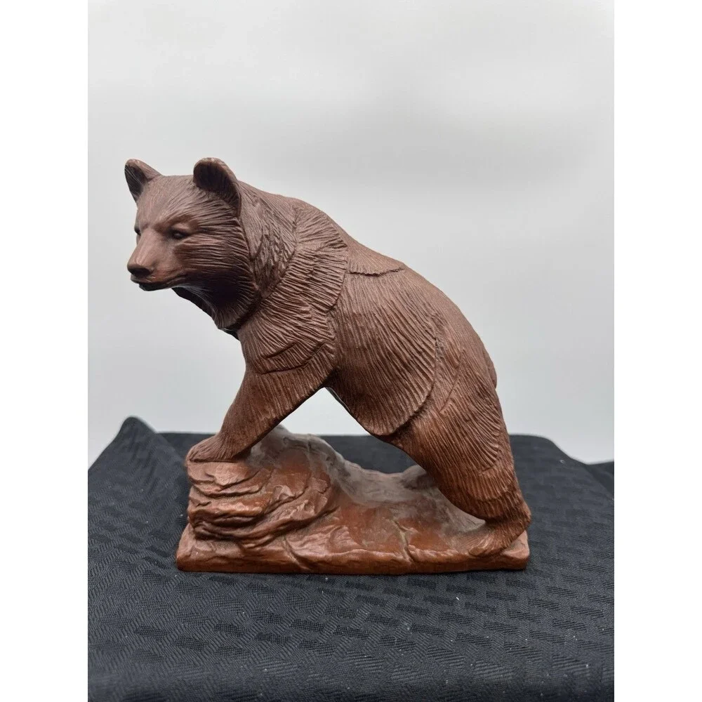 Vintage Bear Handcrafted Statue Figurine